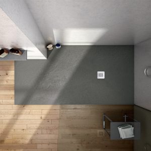 Aquabella, piatti doccia Base slate
