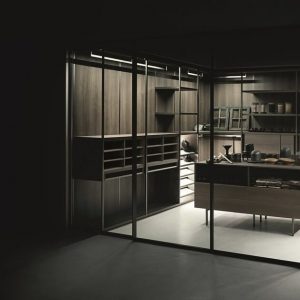 Armadio, cabina armadio e boiserie , di Boffi, modello Antibes