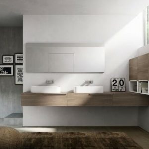 Collezione di bagni moderni di Idea, modello My Time